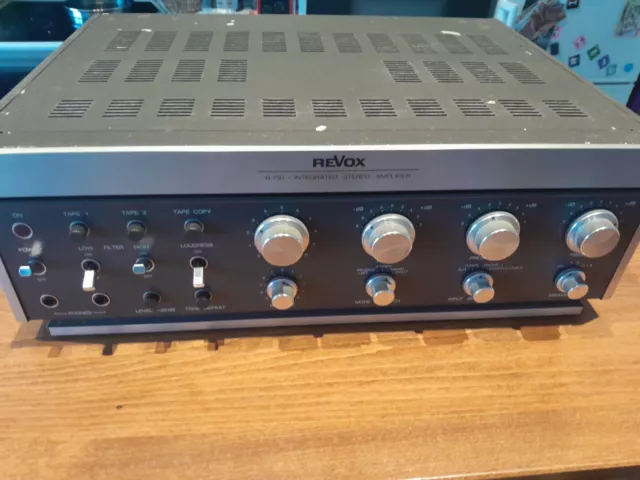 Ampli REVOX B750 (restauré En 2024)