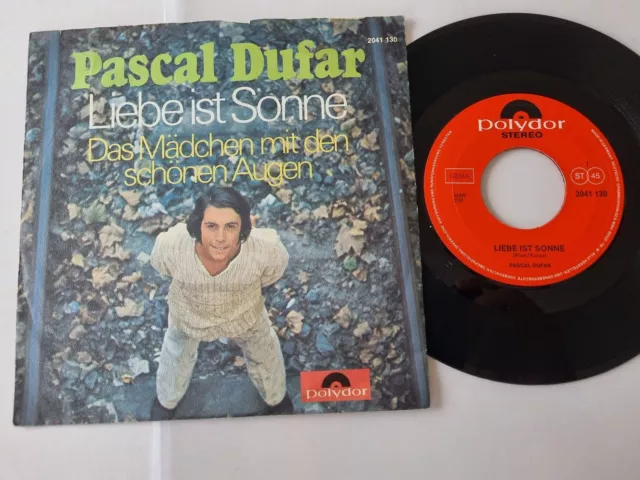 Pascal Dufar - Liebe ist Sonne 7'' Vinyl Germany