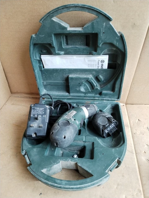 METABO 02410 POWER Grip 4.8 Volt Cordless Screwdriver Powerstation K2A1 9.99 PicClick UK
