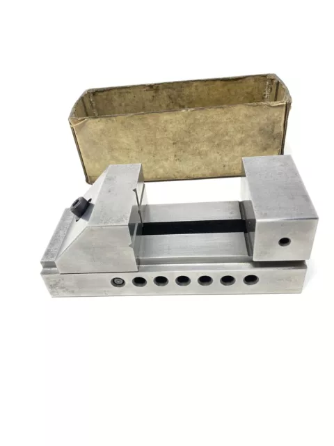 Vintage Machinist Toolmakers 3” Precision Grinding Toolmaker Vise Nice Cond.!
