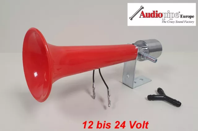 Türkisches Horn Türkenhorn Türkenpfeife 12 bis 24V Auto Lkw TOP !!! Video