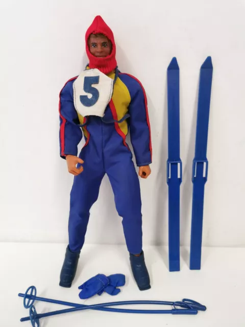 Mattel Big Jim Big Jeff Figur  Skifahrer, sehr selten