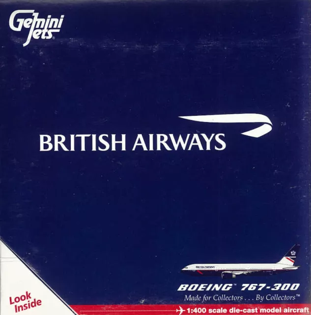 Boeing 767-300 British Airways G-BNWM Gemini Jets GJBAW699 1:400