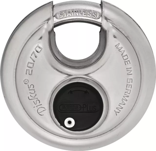 Abus 20/70 Diskus Plus Padlock, Keyed Alike 161325