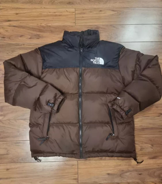 The North Face Nuptse 700 Puffer Jacket - Brown - Large (Hardly Worn)