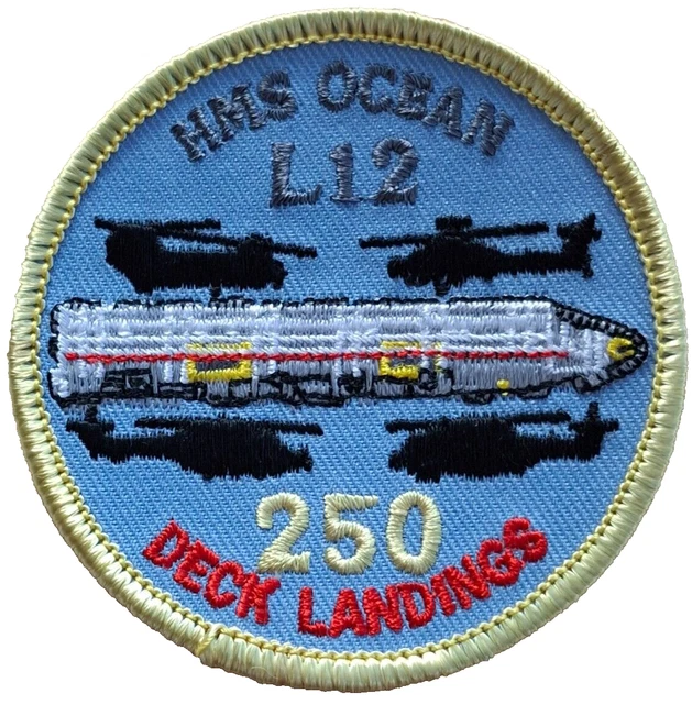 Royal Navy Portsmouth Flag World Embroidered Patch Badge - Foto 5