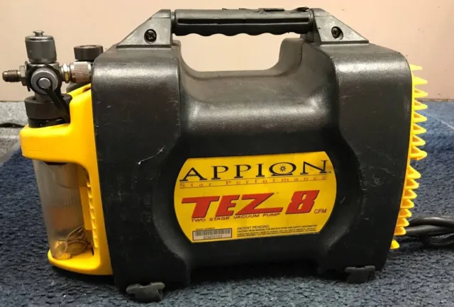 Appion TEZ8 - 8CFM Vacuum Pump 115 VAC, 60Hz, 10 Amps