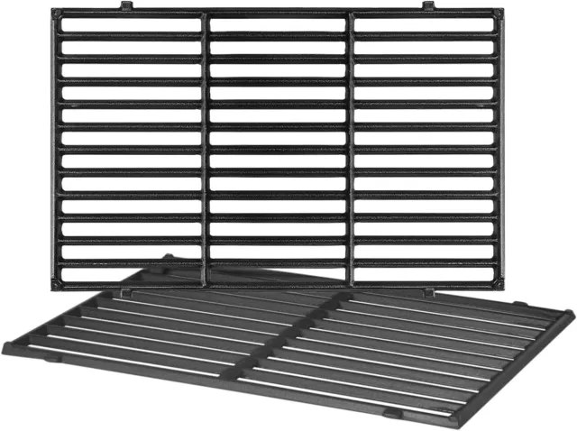 19.5inch Cast Iron Cooking Grid Grates for Weber Genesis E/S-310 E/S-320 E/S-330