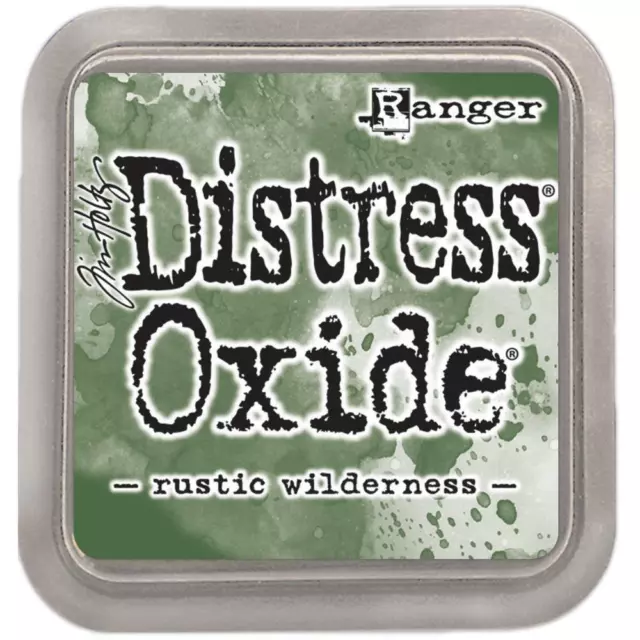 TIM HOLTZ DISTRESS OXIDE INK PAD ~RUSTIC WILDERNESS LARGE 6 X 6cm INK PAD