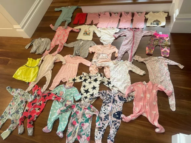Baby Girl clothes BULK BUNDLE 00 (3-6 Months)