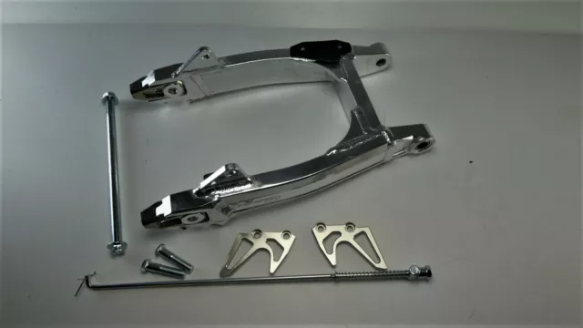 Balançoire en aluminium Kepspeed pour Monkey Honda Z50 J1 J2 Skyteam Skymini entre autres + 10 cm 3