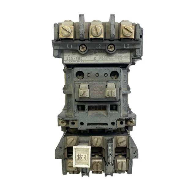Allen Bradley 505-B0D Motore Starter Serie C 27A Nema Misura 1 Imbarazzo Da USA