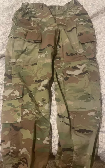 US Military Issue Female Army OCP Camouflage Combat Pants Trousers Size 35 Reg.