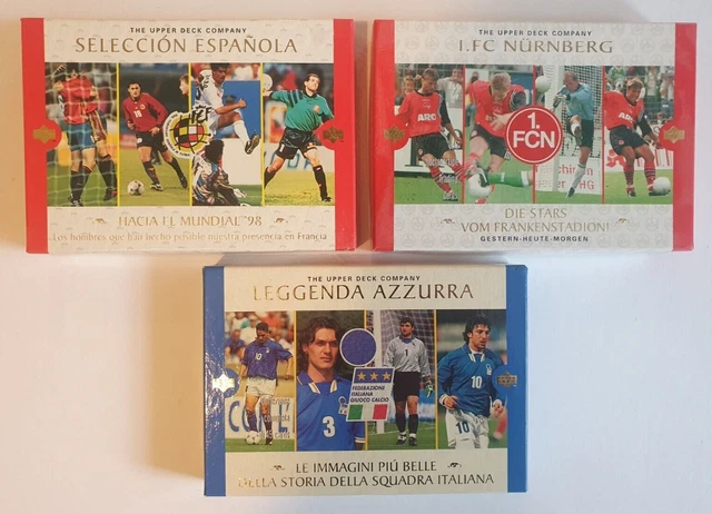 Rari Set Box Deck Superiore ~ Leggenda Azzurra ~ Selezione Spagnola ~ Fc Nurnberg