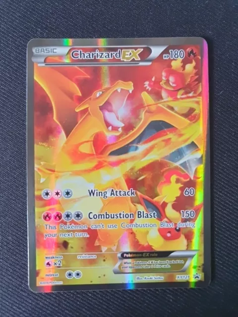 Pokémon Cards - CHARIZARD EX XY121 XY Promo - Full Art Standard Size