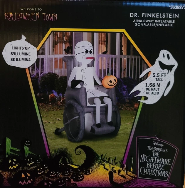 5.5 FT DR Finkelstein Nightmare Before Christmas Airblown Inflatable