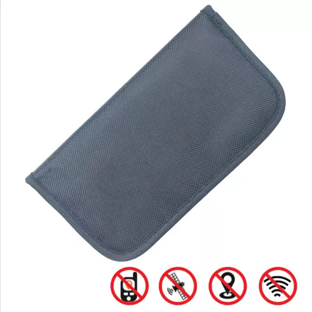 1* RF Signal Blocker 99% Anti-Radiation Shield Big Case Bag Pouch Cell Phone GPS