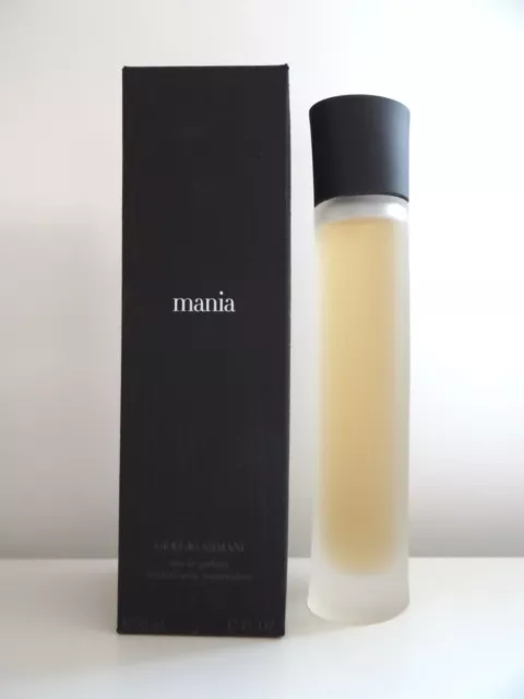 Giorgio Armani Mania Femme Eau De Parfum 50 Ml Ancienne Version Neuf Rare