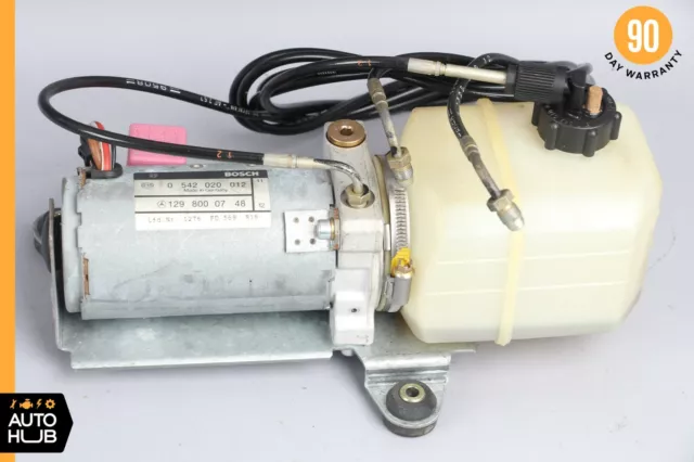 90-96 Mercedes R129 SL500 SL320 Top Convertible Roof Hydraulic Pump 1298000748