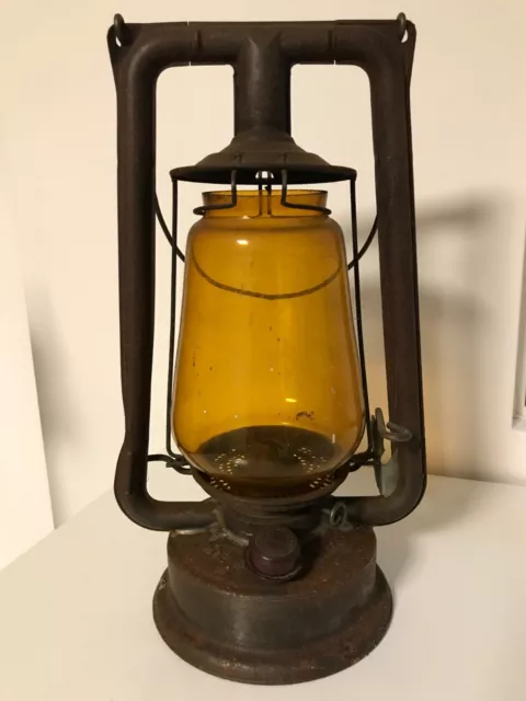 alte Petroleumlampe Öl Lampe rustikal dekorativ Chalwin Lynx