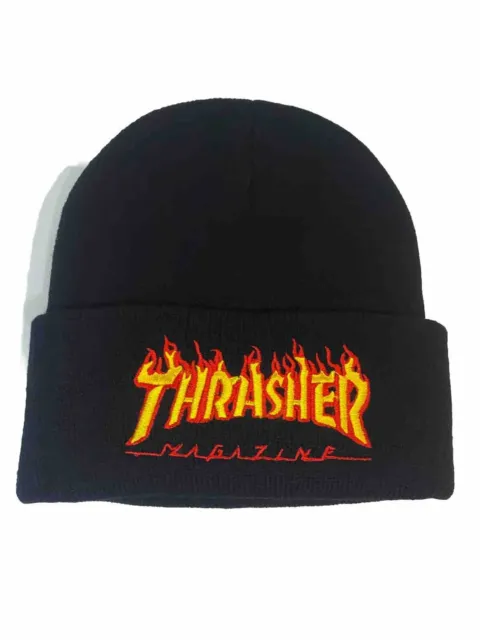 Thrasher Wintermütze Beanie Unisex Einheitsgröße Skateboard Skate Funsport