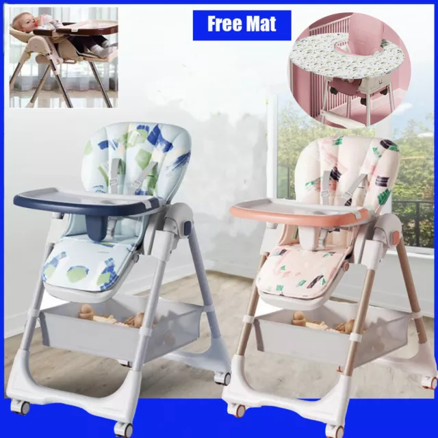 4 in 1 Baby High Chair Infant Dining Eating Feeding Highchair 4IN1 Seat Toddler
