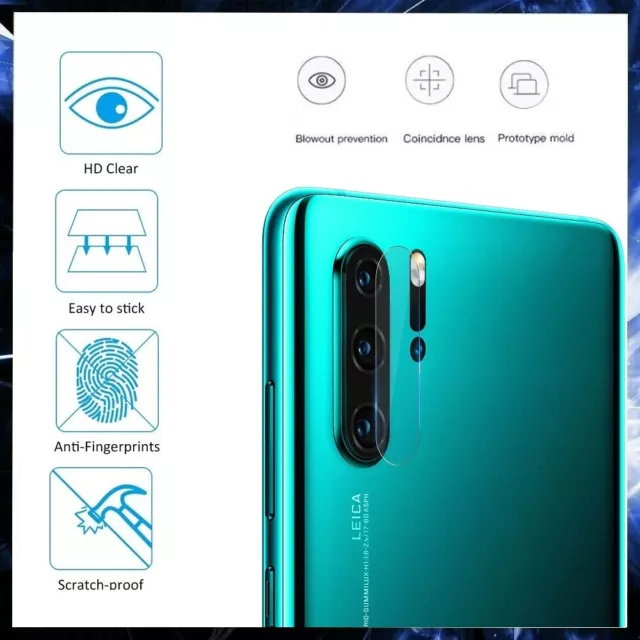 Protection Caméra Pour Huawei P30 Pro Film Verre Trempé Lentille Arrière Vitre