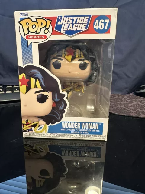 Funko Pop! Vinyl: DC Comics - Wonder Woman -  #467 - Justice League - POP! Heros