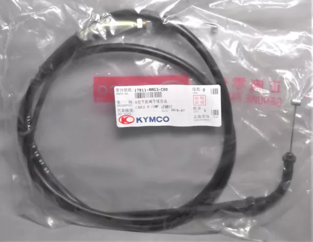 Kymco X-Town 125 Throttle Cable - Closing 17911-AAG3-000 Cavo Gas Gaszug
