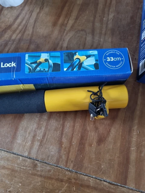 Fermaglio Per Volante Con Allarme 120dB - Antifurto Auto Universale - Foto 3