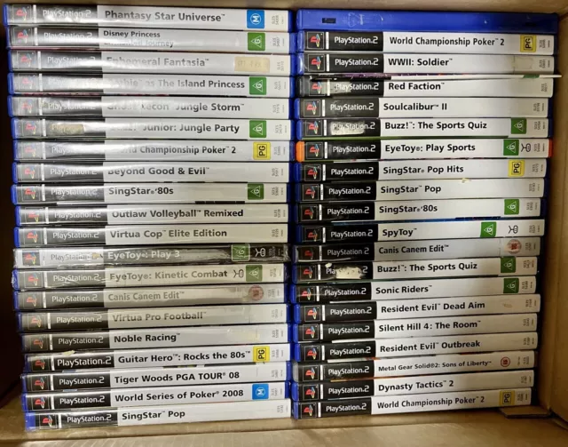 Sony Playstation PS2 Game Cheap and Rare, Lots of Variety. Choose yours!
