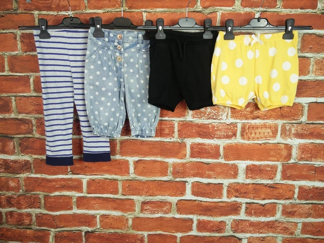 Baby Girl Bundle Age 18-24 Months M&S Next Mothercare Trousers Jeans Shorts 92Cm