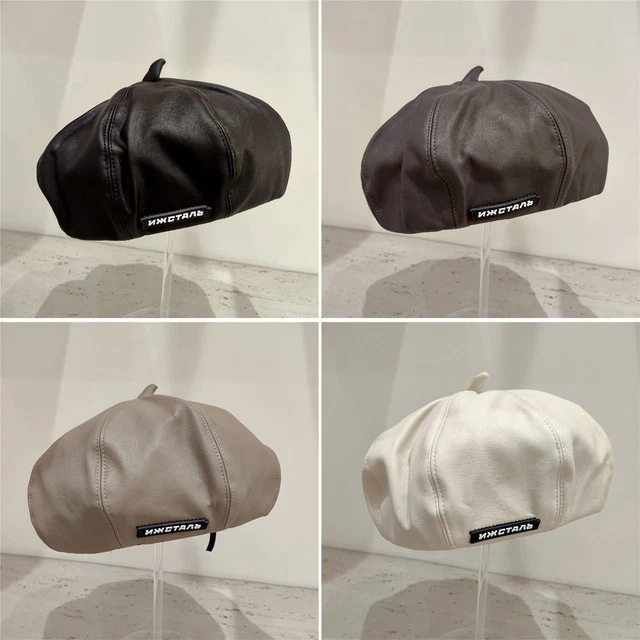 Gbksmm Berretto Da Uomo Beret Gentleman Berretto Ottagonale Inverno