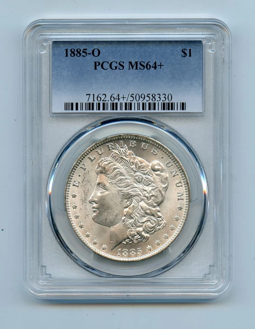 1885-O MORGAN SILVER Dollar $1 PCGS MS64+ - 2 Available