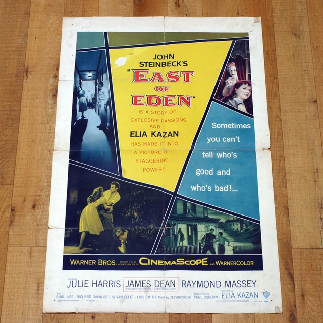 EAST OF EDEN manifesto poster affiche Elia Kazan James Dean La valle ...