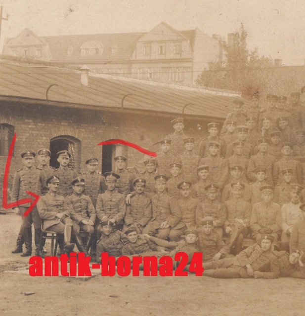 Portrait Foto Soldat Feldgrau Freikorps Husar TK Totenkopf Spartakus Danzig G285
