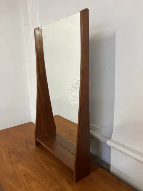 Mid Century Stunning Teak Mirror 1504