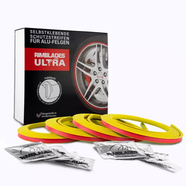 Rimblades Ultra NEU 2022 Felgenschutz Felgenringe Rim Guards GELB