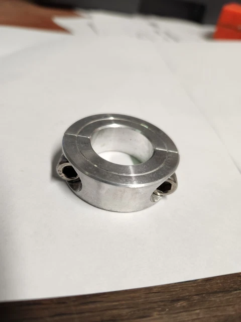 NOS BMX Double Bolt Seat Post Clamp – 25.4mm Old School Aluminum – Vintage DK Style