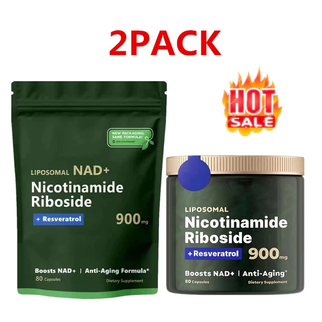 NAD+ Supplement With Nicotinamide Riboside & Resveratrol - Supports Anti-Aging, Energy & Focus 11 thumbnail image