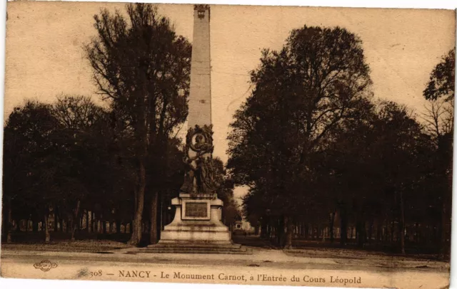 CPA Nancy-Le Monument Carnot a l'Entrée du Cours Léopold (188127)