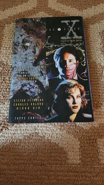 X Files 1995 Topps Comic Book Signed Autograph Celebrity Sci Fi TV Show