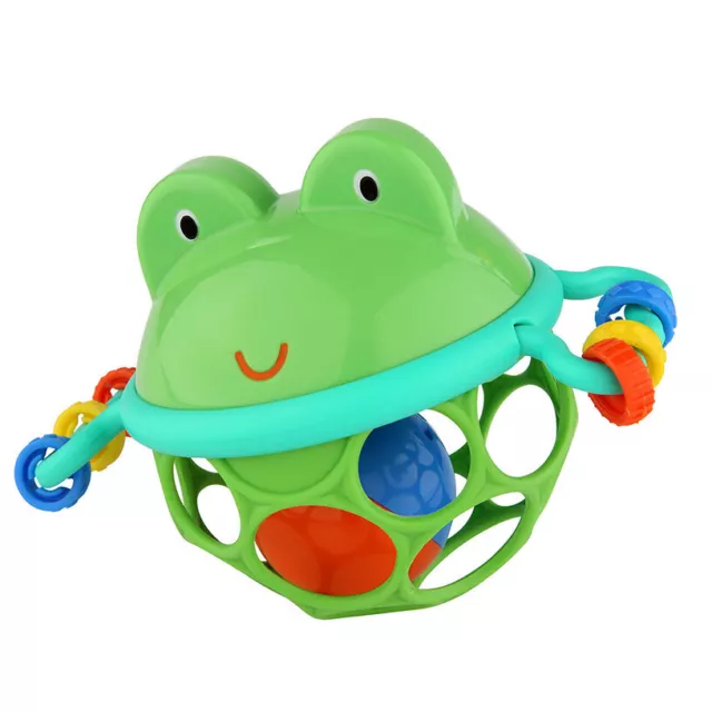 Bright Starts Oball Froggy Rattle Toys Pal Jingle & Shake Baby/Toddler/Kids 0m+