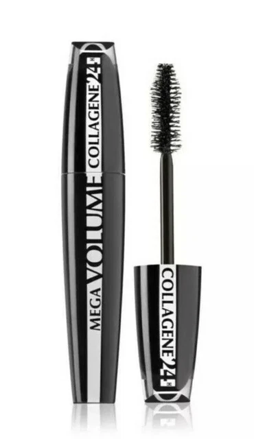 Loreal Paris Mega Volume Collagene 24H Extra Black Mascara Brand New Genuine
