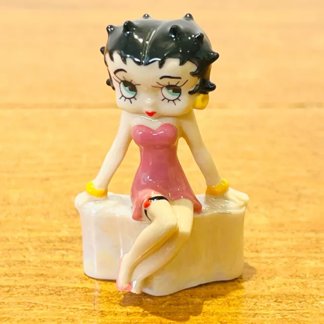 Betty Boop Wade Whimsie Movie Queen Pink Dress Approx 1.5 Inches High 2010