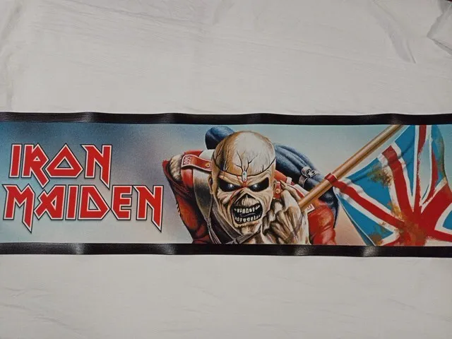 Iron Maiden - 'Trooper Design' - Rubber Backed Bar Runner 89cm x 25cm