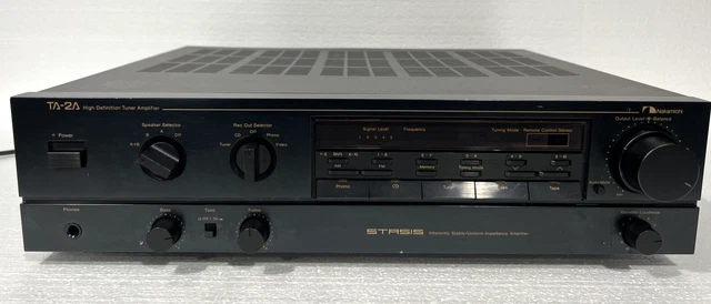 Nakamichi TA-2A Stereo Receiver Amplifier STASIS Great Working Condition Nakamichi TA-2A Stereo Receiver Amplifier STASIS Great Working Condition