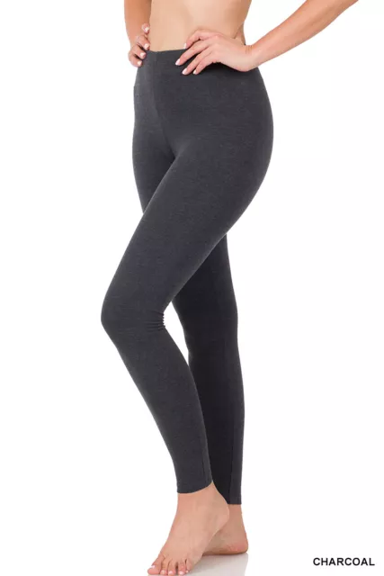 TERRA & SKY Women's High Waist Plus Size 1X (16W-18W) Black 🖤 Leggings  #NWT $16.34 - PicClick