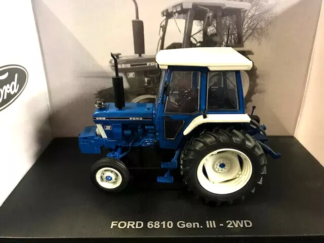 Model Tractor FORD 6810 2wd Gen.lll  ( 1989 ) 1/32ND SCALE BY UNIVERSAL HOBBIES