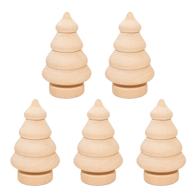 20 Pcs Bambus Kind Selbst Bemalte Puppen Strumpf Stuffer Geschenke